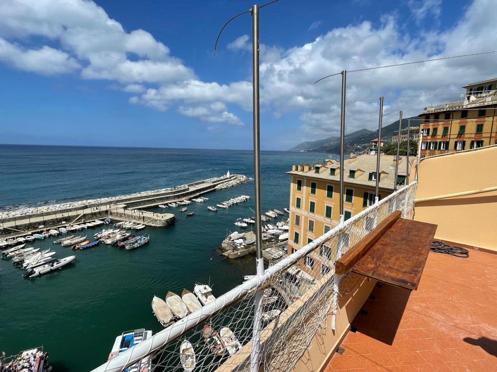Sea View Camogli Portofino Apartman Kültér fotó